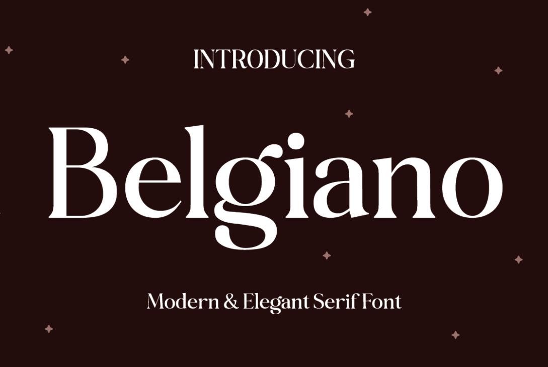 belgiano font