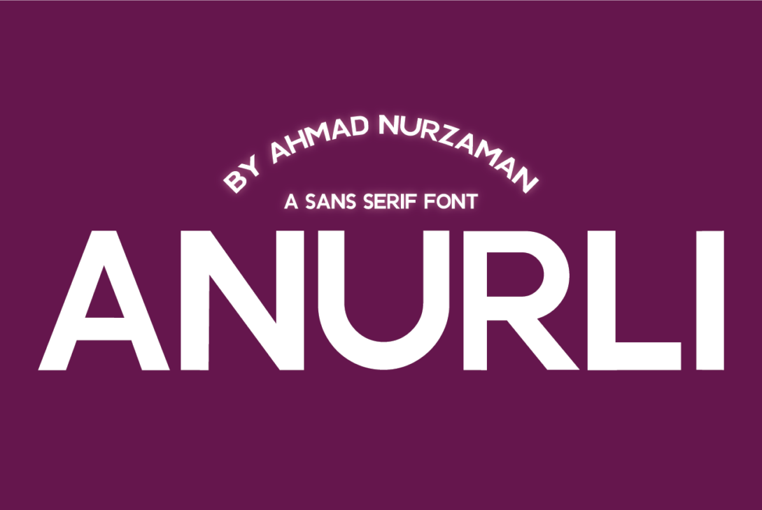 Anurli Easily readable font