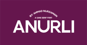 30+ Free Fonts for Commercial Use: Anurli