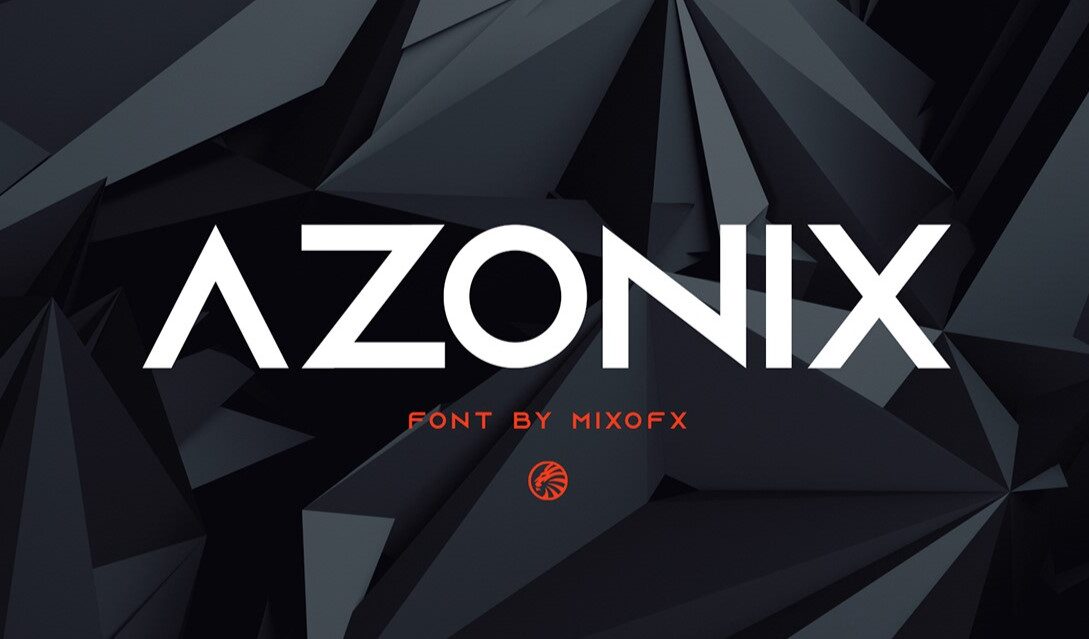 Azonix A Modern Sans Serif Font with Bold Geometry