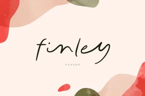 Finley Font modern script font