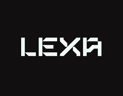 Lexa an Eye Catching Display Font