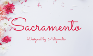 Sacramento Casual Google Script Font