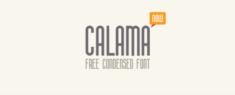 Calama an attractive free font