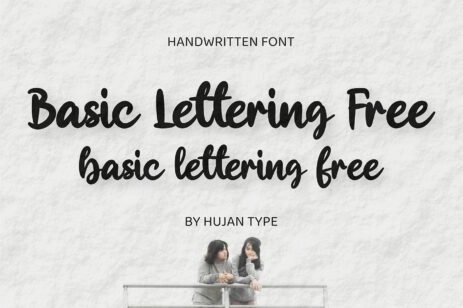basic lettering font, A condensed handwritten font
