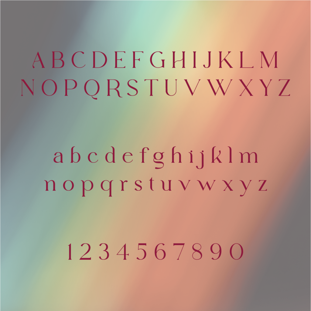 Edensor serif fonts