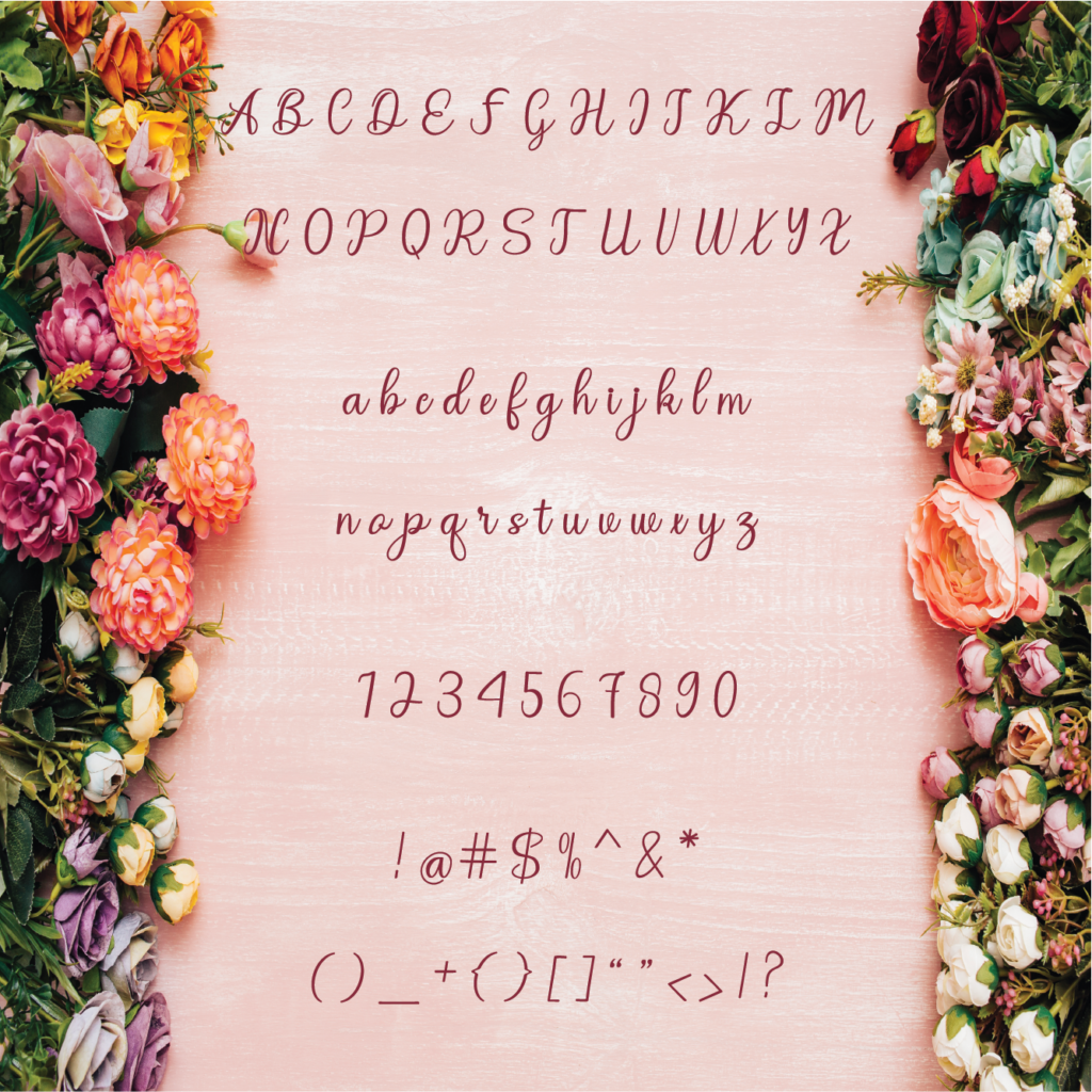 Lover's Script font