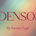 Edensor Serif font