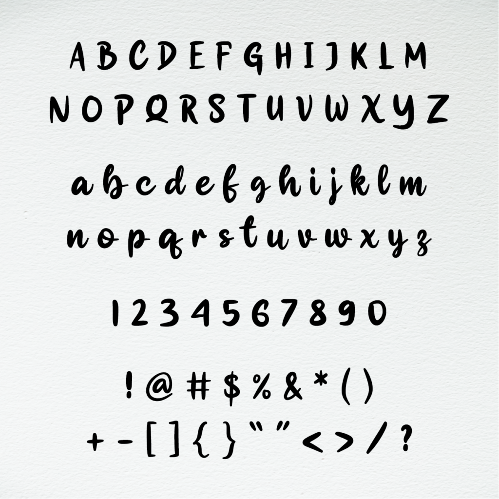 Free condensed handwritten font