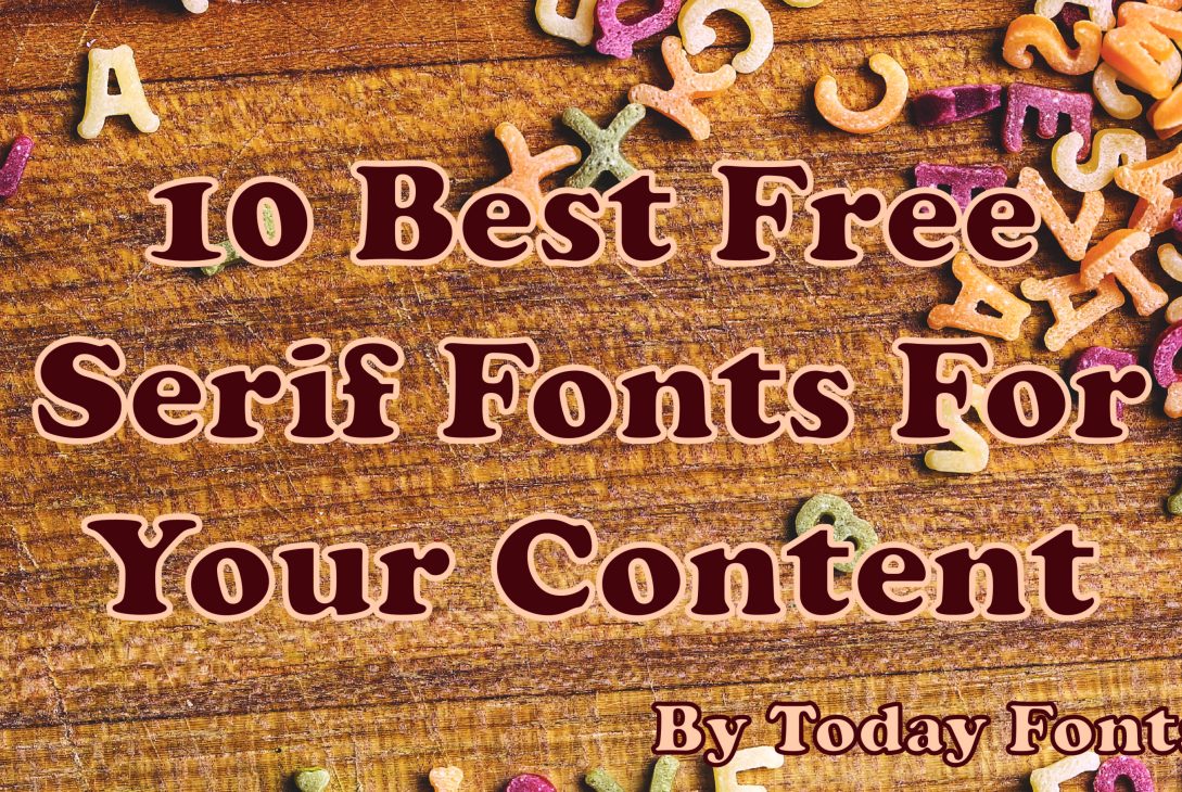 serif fonts