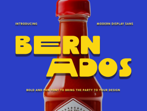 Bern Ados Display Font