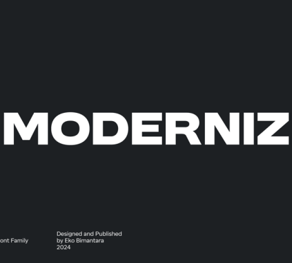 Moderniz: A Clean Sans-Serif Font