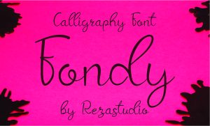 Fondy Font