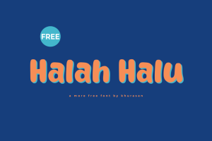 Halah Halu Font