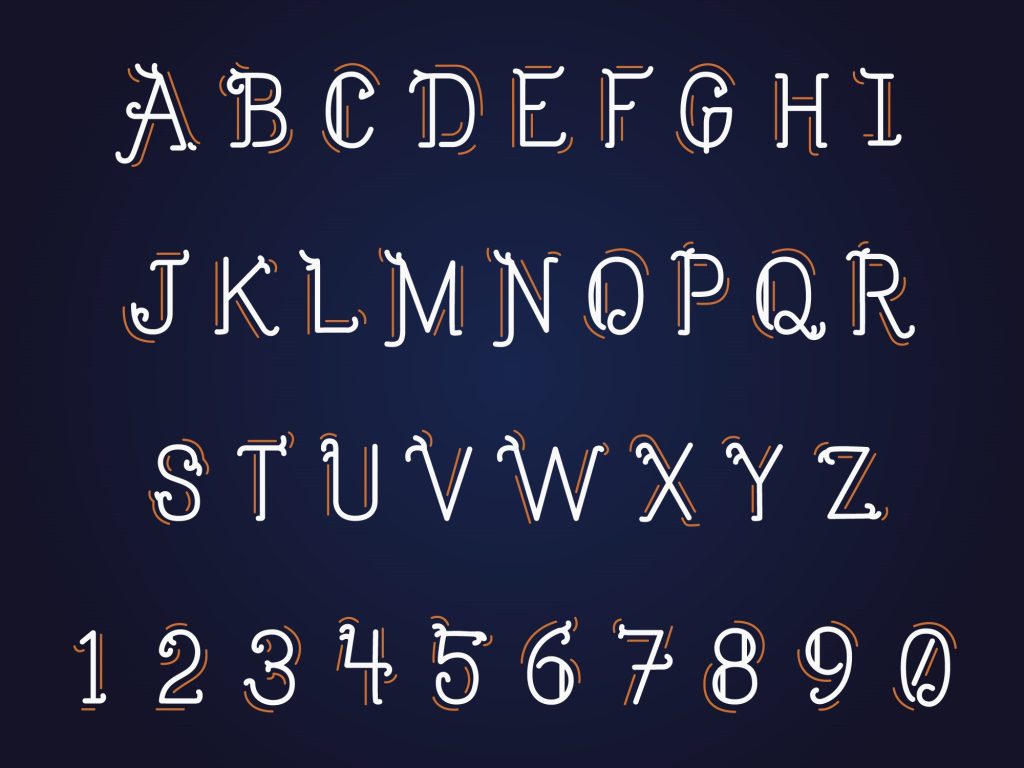 grames font