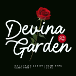 Devina Garden A Script Blooming with Style