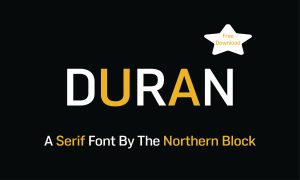 35+ Free Fonts: Duran