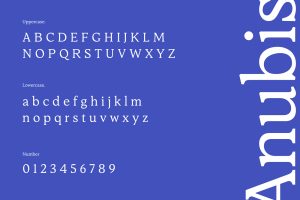 Glyseric Serif Font Character Set