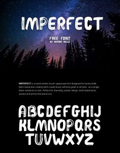 Imperfect Font