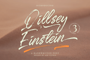 Qillsey Einstein Font