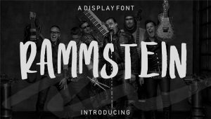 Rammstein Font