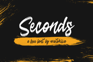 Seconds Font