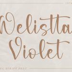 Welistta Violet Script Font