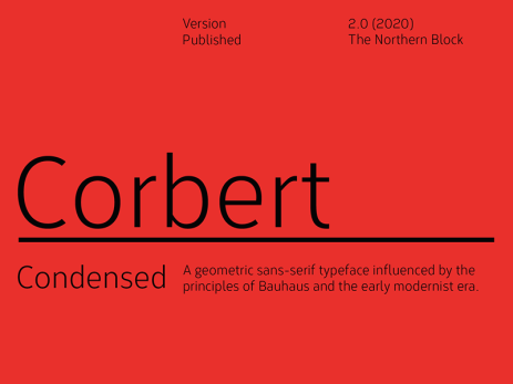 Corbert Condensed: Your Free Sans Serif Secret Weapon