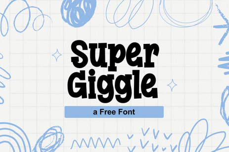 Super Giggle A Free Font