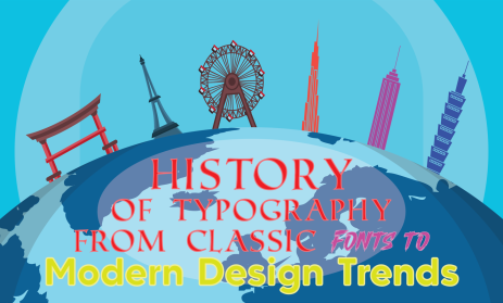 The History of Typography: From Classic Fonts to Modern Design Trends