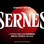 Sernes Display Font