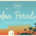 Palma Paradise: A Retro Font