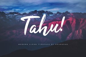 35+ Free Fonts: Tahu!