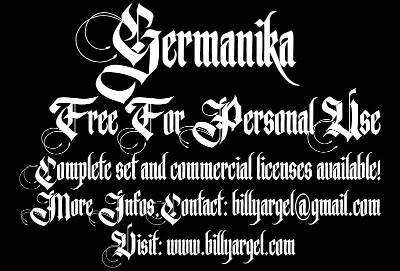 Tattoo Fonts