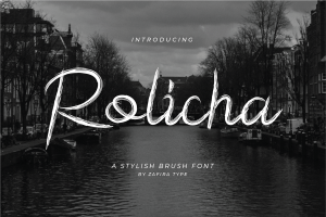 41+ Fresh Fonts: Rolicha