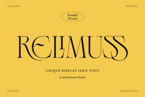 41+ Fresh Fonts: Relimuss Font