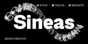 41+ Fresh Fonts: JHC Sineas Font