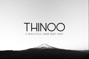 30+ Free Fonts for Commercial Use: Thinoo