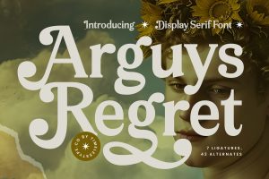 41+ Fresh Fonts: Arguys Regret