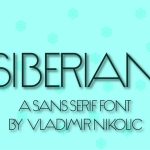 siberian sans serif font