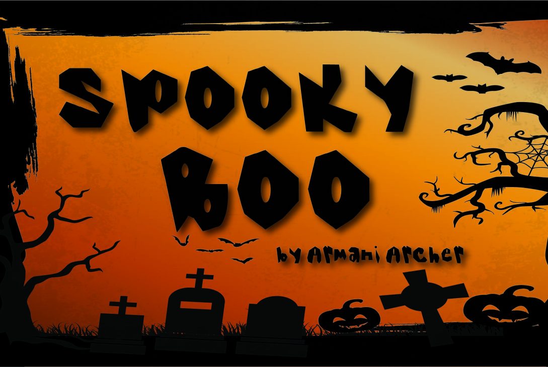 A Halloween Font: Spooky Boo