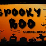 A Halloween Font: Spooky Boo