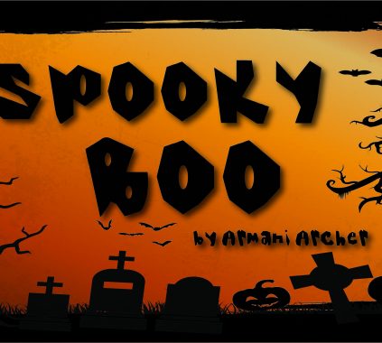 A Halloween Font: Spooky Boo