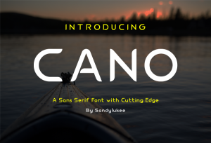 30+ Free Fonts for Commercial Use: Cano Font