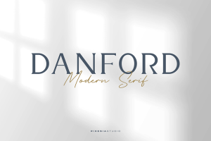 41+ Fresh Fonts: Danford Font