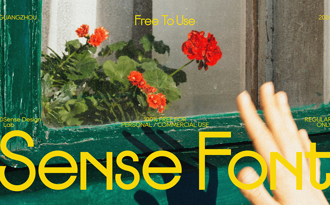 A Free Sans Serif Font: Sense