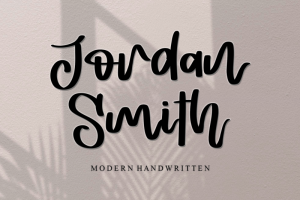 41+ Fresh Fonts: Jordan Smith