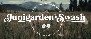 41+ Fresh Fonts: Junigarden Swash