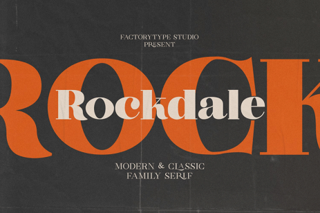 A Versatile Serif Font: Rockdale