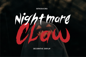 30+ Fresh and Free Fonts: Nightmare Claw Font